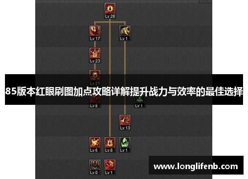 85版本红眼刷图加点攻略详解提升战力与效率的最佳选择 85版本红眼刷图加点攻略详解提升战力与效率的最佳选择